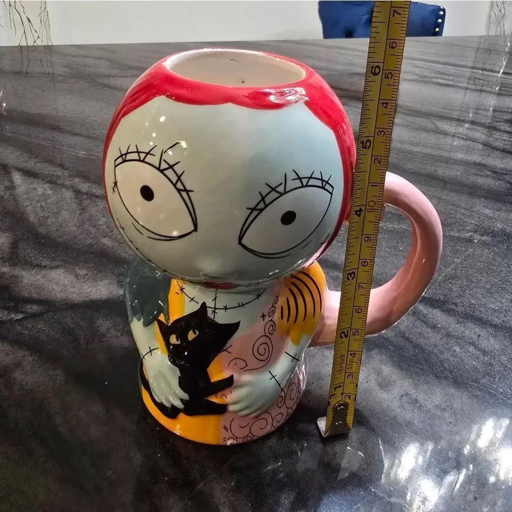 Disney Nightmare Before Christmas Sally Ceramic Mug  3D Sculpted, 16oz